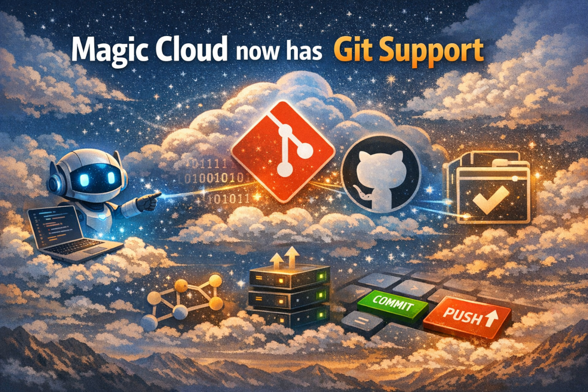 Magic Cloud now has Git Support