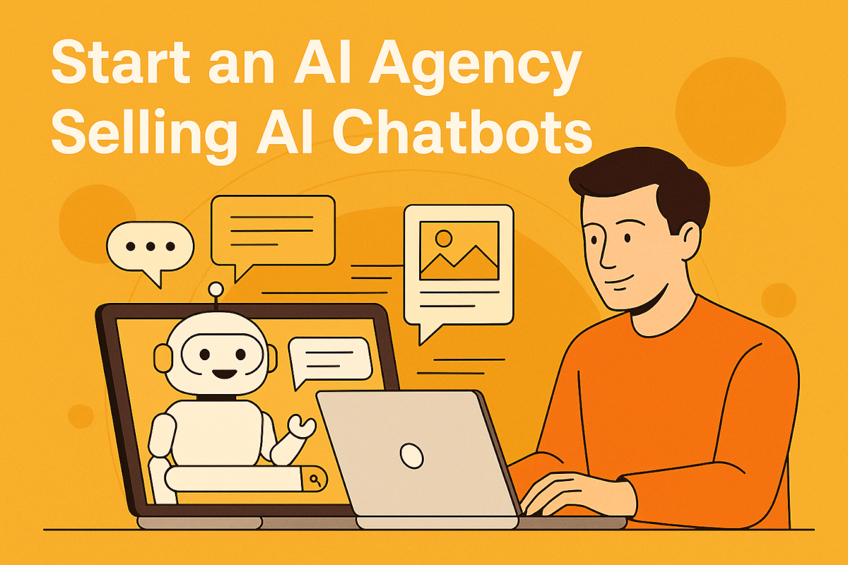 Start an AI Agency Selling AI Chatbots Start an AI Agency Selling AI Chatbots
