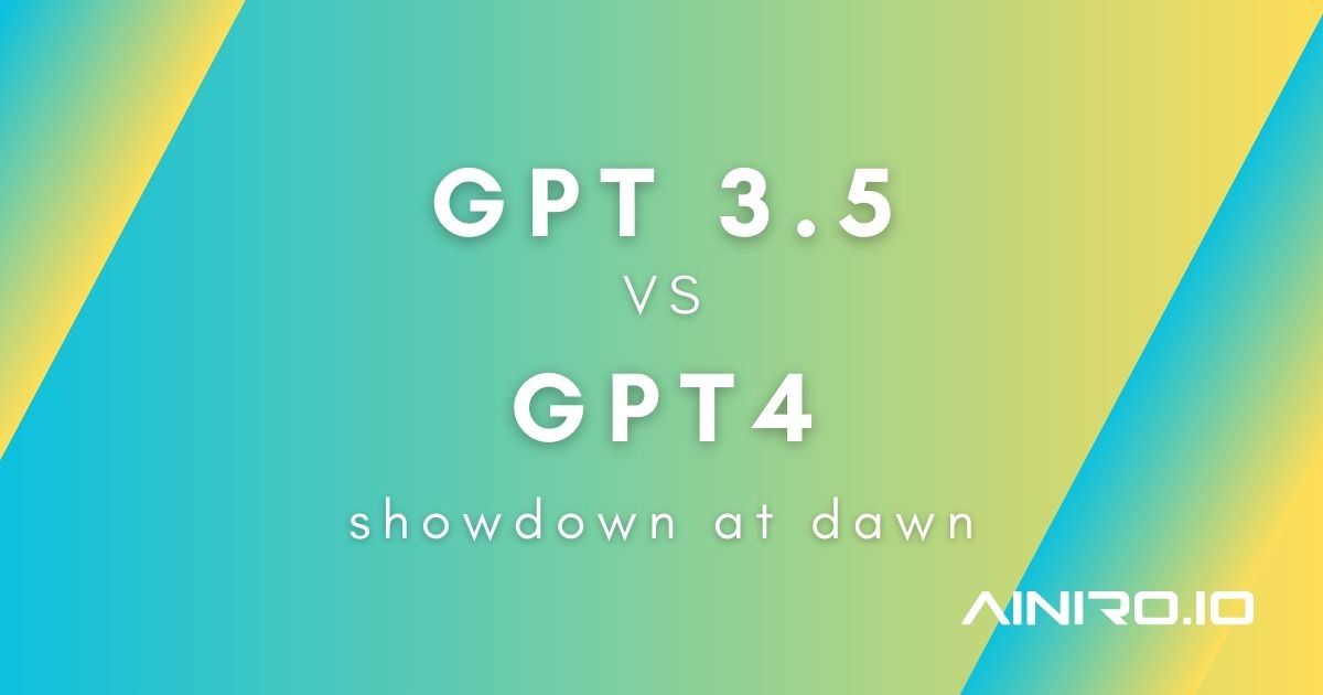 GPT3.5-turbo versus GPT4