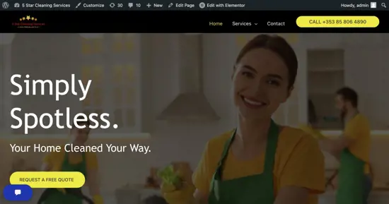 AI Chatbot for Cleaning Companies