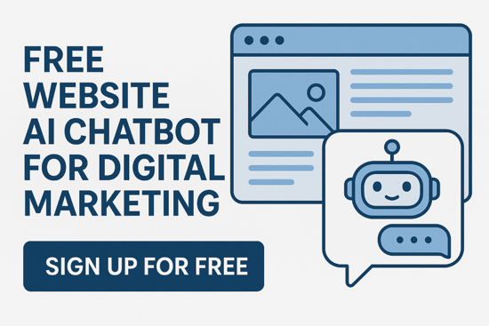 Free Website AI Chatbot for Digital Marketing Free Website AI Chatbot for Digital Marketing