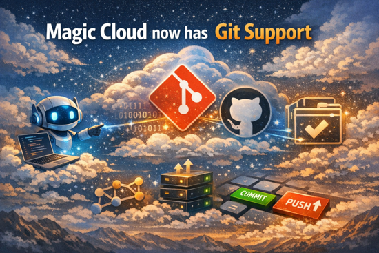 Magic Cloud now has Git Support