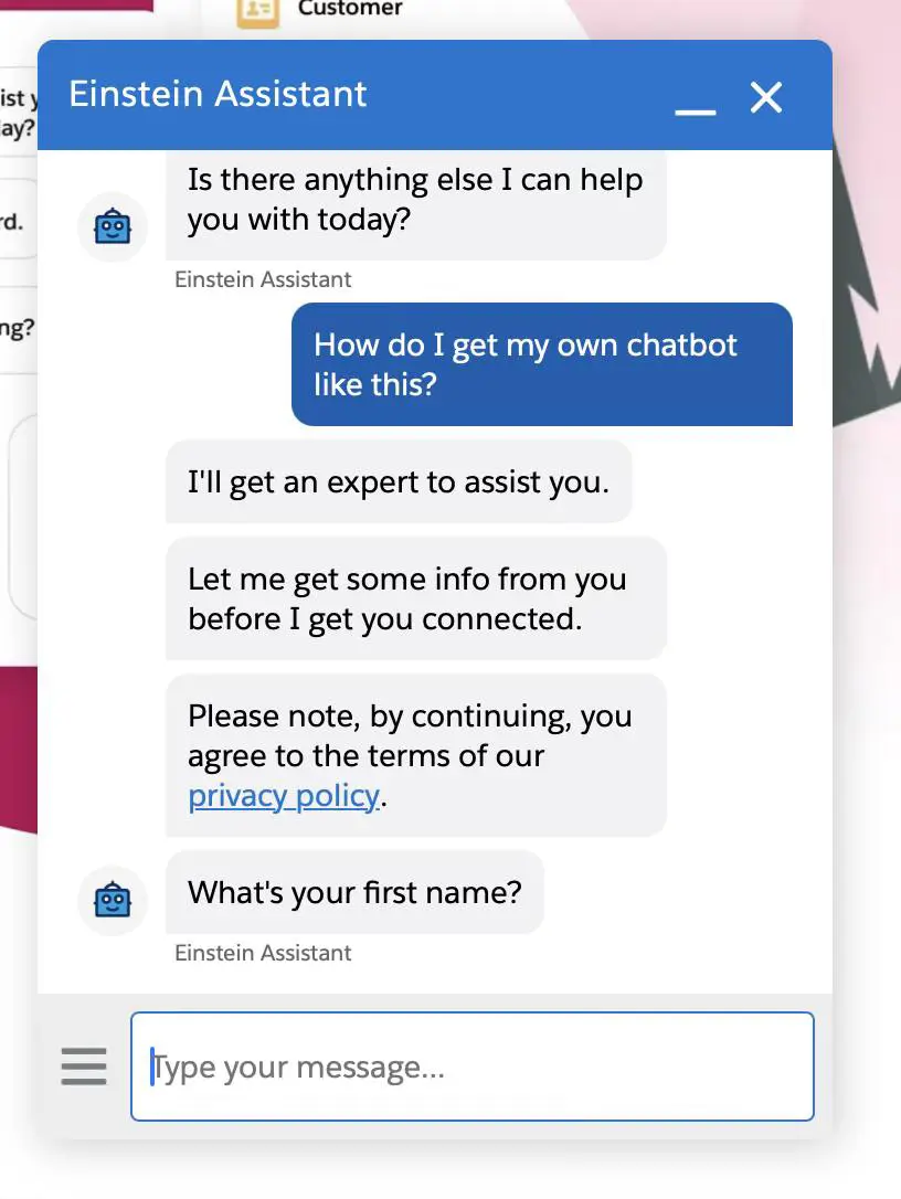 Einstein GPT screenshot 3