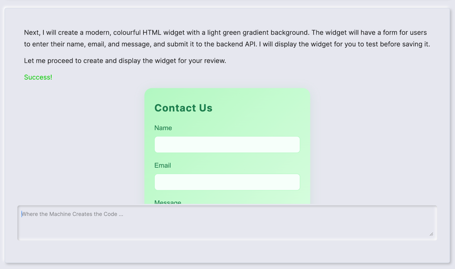 Send email ChatGPT app