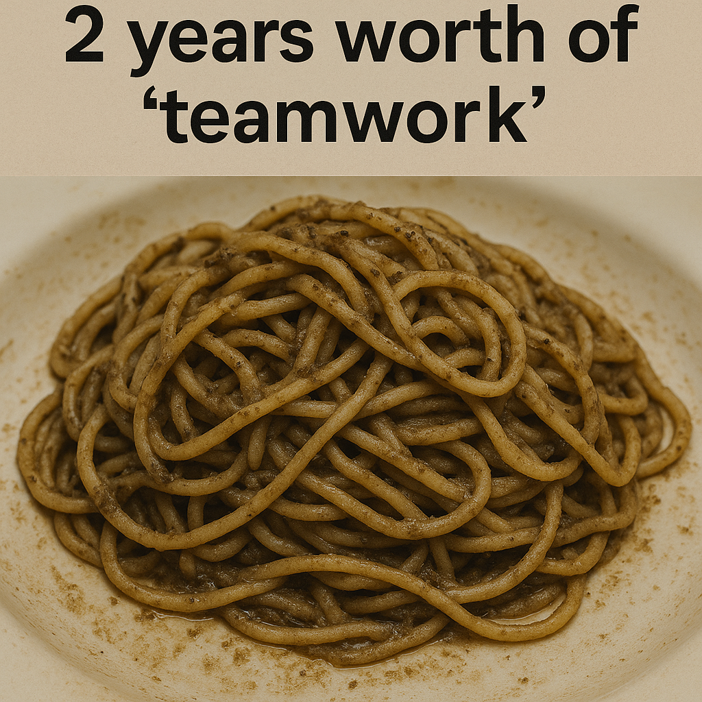 2 years worth of teamwork