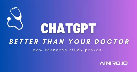 ChatGPT for Health Care
