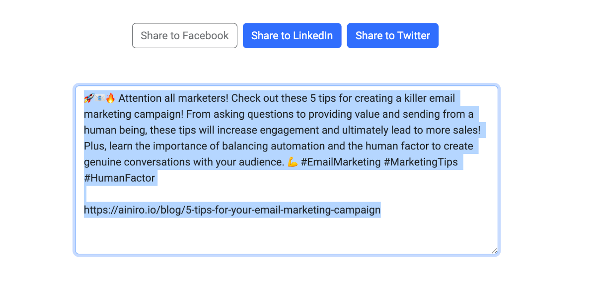 ChatGPT for Social Media