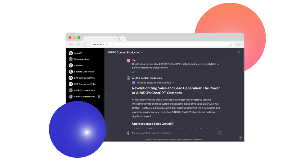 Custom GPT that writes articles for you