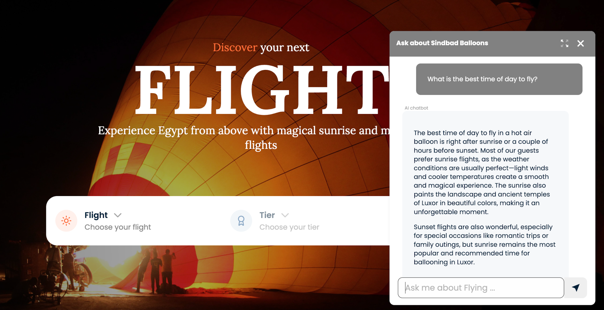 AI chatbot dealing with customer service