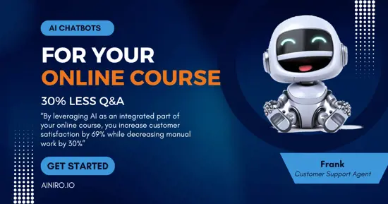 Turn your Online Course into an AI Chatbot