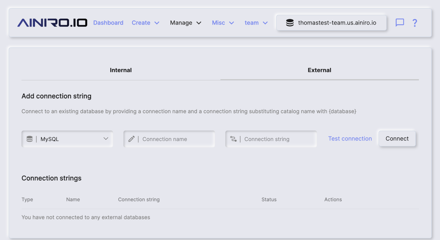 Connect your cloudlet to your database