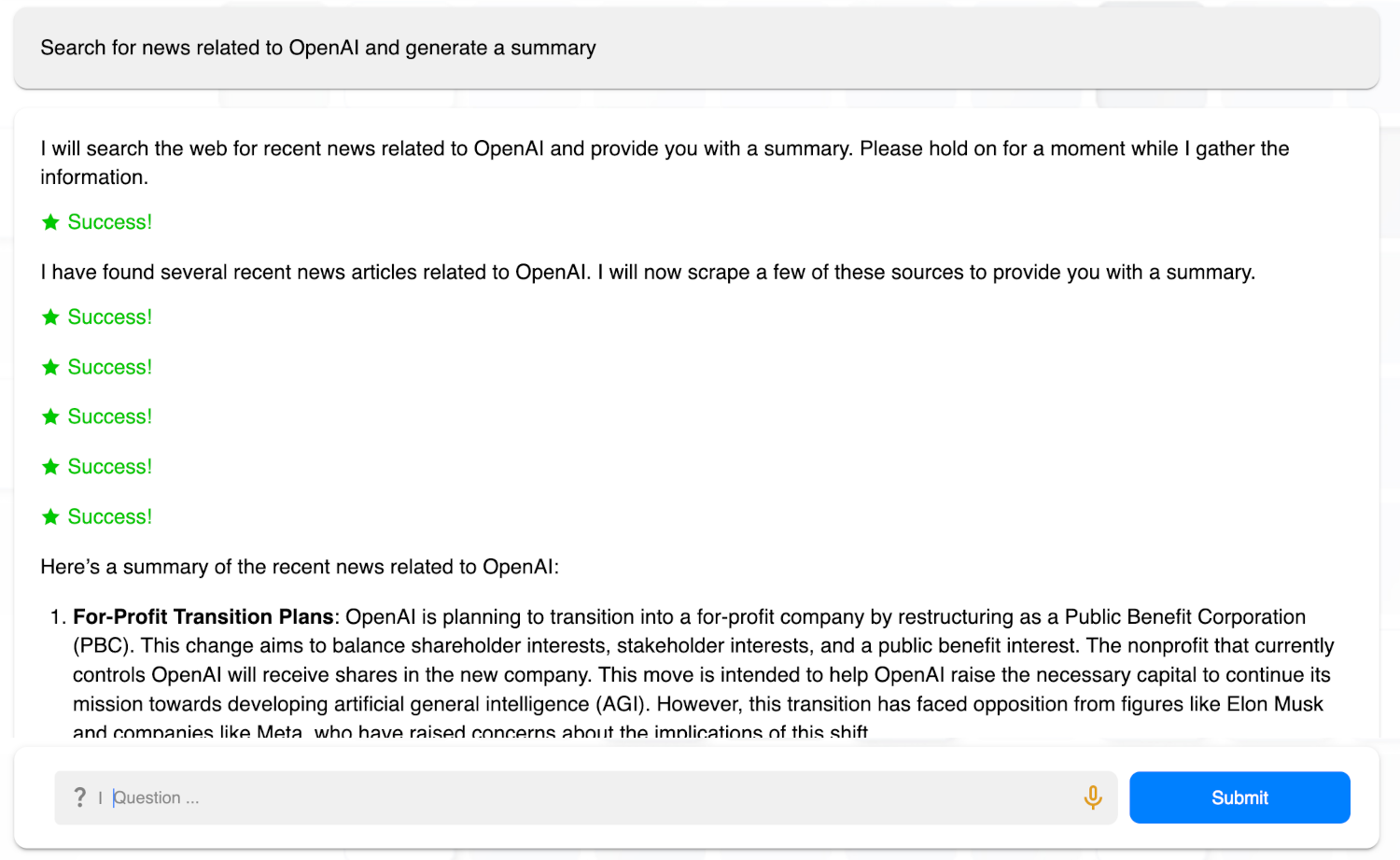 Using gen-AI as an SEO tool