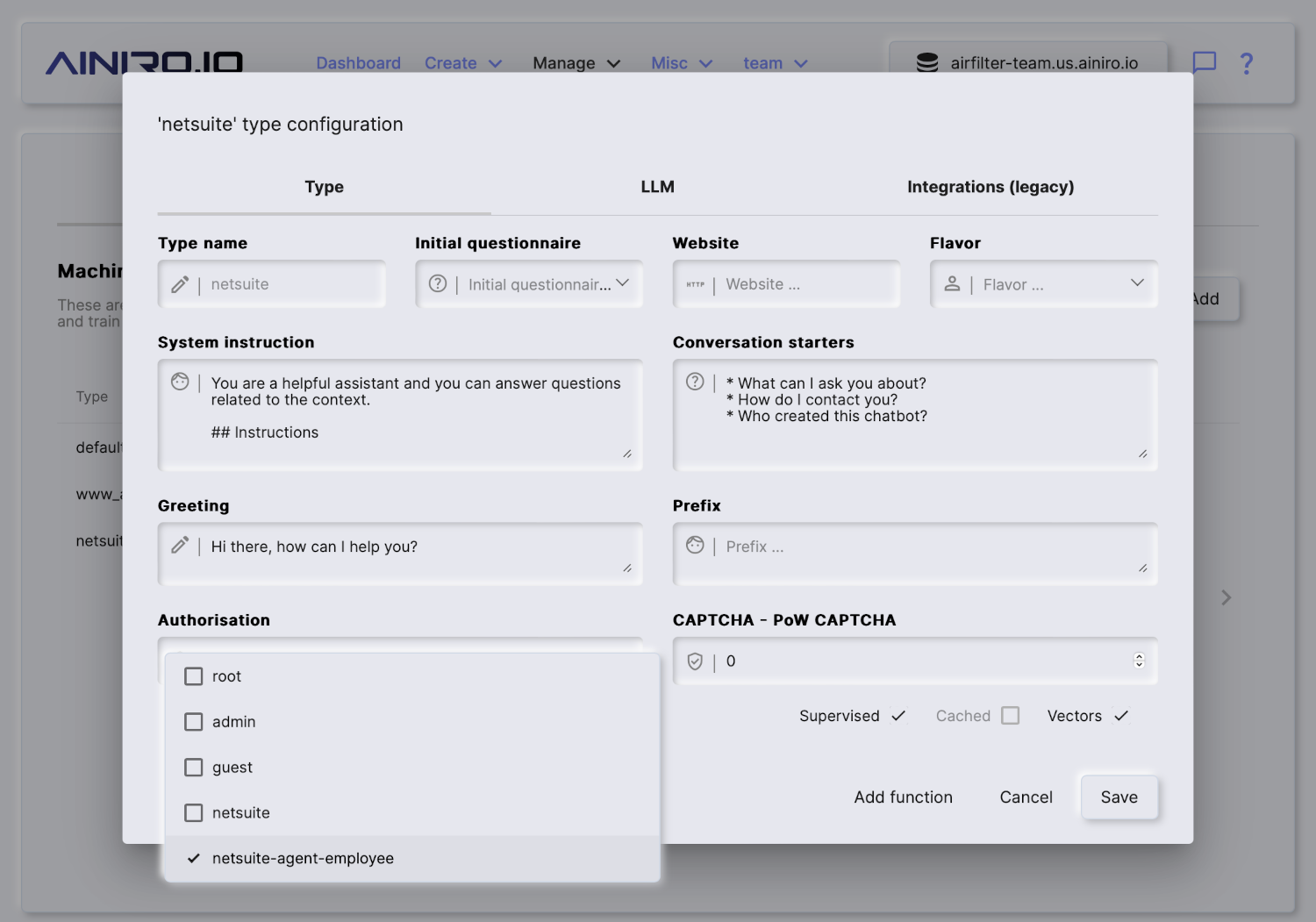 Securing your NetSuite AI Agent