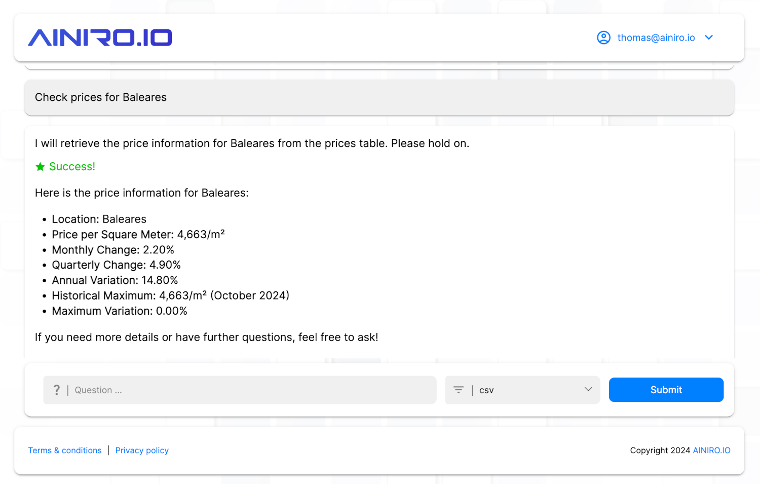 Testing your AI Agent