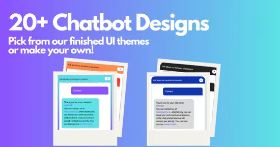 Try our Chatbot Themes